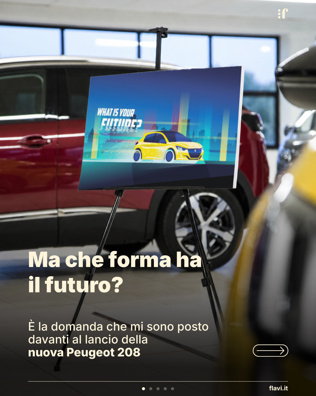 Ma che forma ha il futuro? È la domanda che mi sono posto davanti al lancio della nuova Peugeot 208.