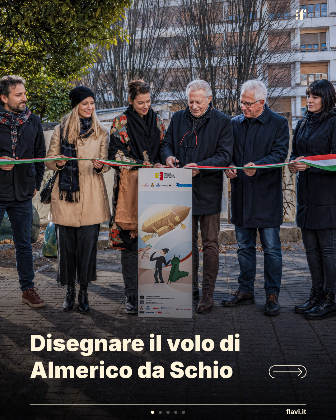 Disegnare il volo di Almerico da Schio
