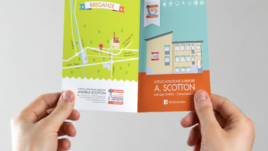 Telling the story of a course through an infographic.