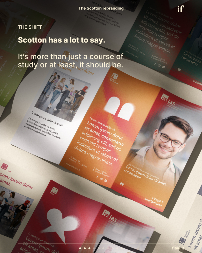 THE SHIFT Scotton has a lot to say. It’s more than just a course of study— or at least, it should be.