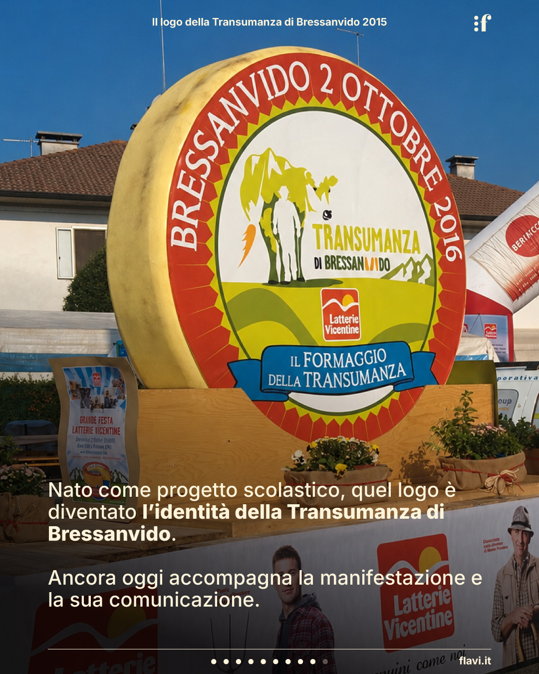 Il logo venne utilizzato per rappresentare la XVII Festa della Transumanza e accompagnò la comunicazione dell’evento sulle diverse applicazioni.